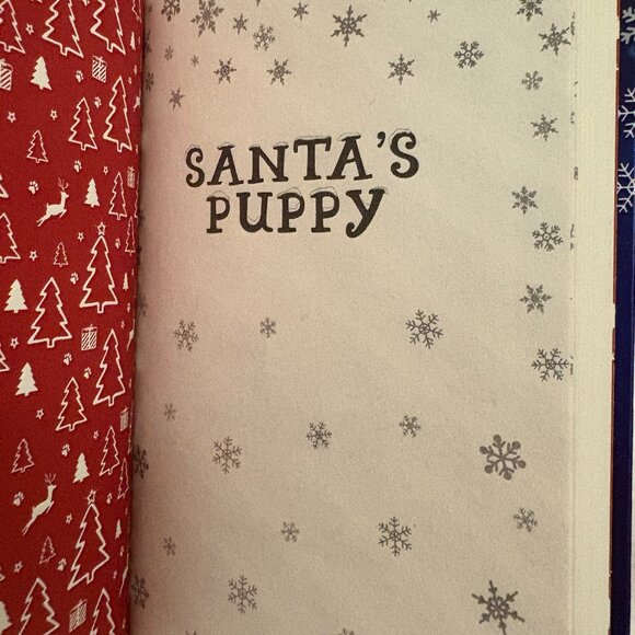 2 for $25 📕Santa's Puppy, Catherine Hapka, Hardcover Youth Book (SKU: 142MI) - Picture 4 of 5